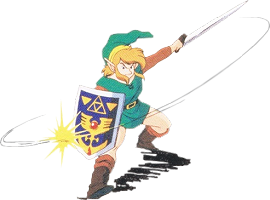 Link attaque A Link to the Past SuperNes
