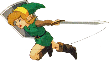 Link court et attaque A Link to the Past SuperNes