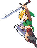 Link bondit dans Link's Awakening