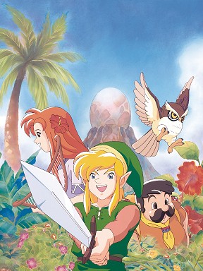 les héros de Link's Awakening DX