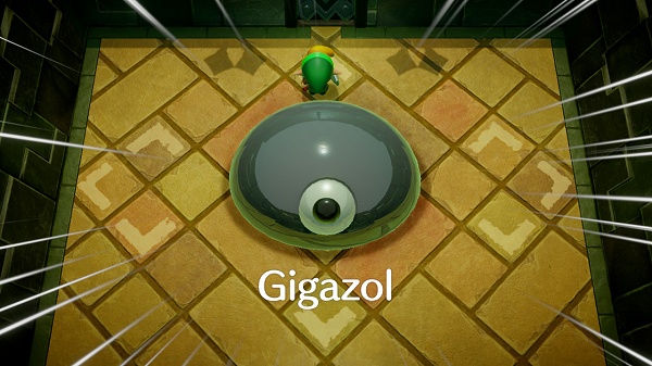 boss Gigazol de Link's Awakening
