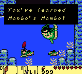 Mambo de Manbo dans Link's Awakening
