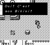 bikini dans la version noir-blanc