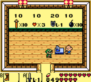 Magasin Général dans Link's Awakening