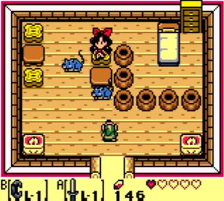 Chez Monique la Lunatique dans Link's Awakening