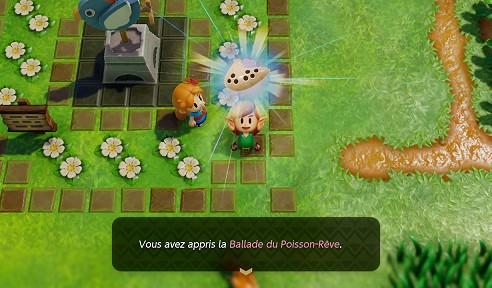 Ballade du Poisson-Rêve dans Link's Awakening