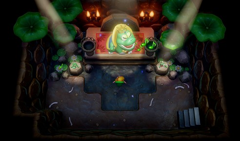Chanson des Grenouilles dans Link's Awakening