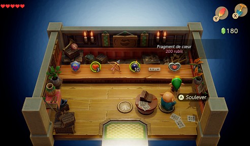 Bazar du Centre dans Link's Awakening