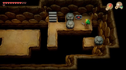 fragment de coeur à la Plaine Cocolint Link's Awakening