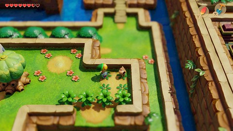 coquillage dans la Prairie Oukoukou Link's Awakening