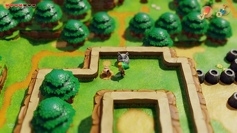 coquillage dans la Prairie Oukoukou Link's Awakening