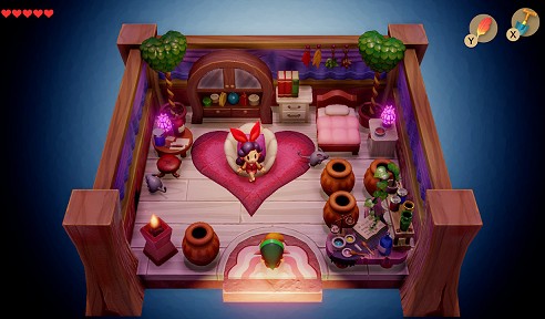 Monique la Lunatique dans Link's Awakening