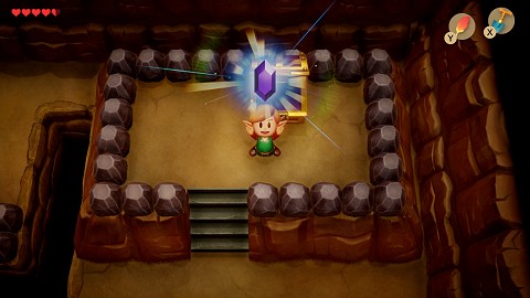 rubis dans la Forêt Enchantée Link's Awakening