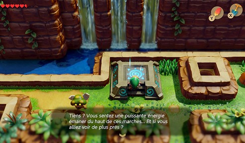 téléporteurs dans Link's Awakening