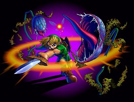 Link combat des Baba mojos dans Ocarina of Time