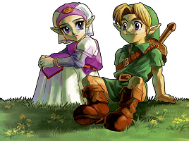 Zelda et Link