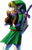Link joue de l'ocarina Ocarina of Time