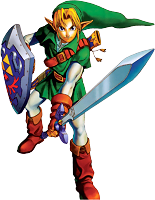 Link frappe Ocarina of Time