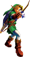 Link tire à l'arc Ocarina of Time