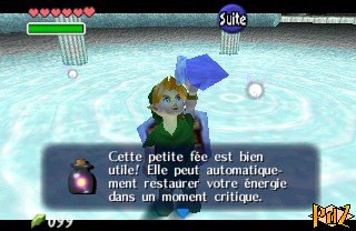 Capture d'une fée dans une bouteille