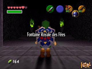 Arrivée dans une Fontaine Royale des Fées