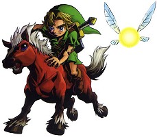 Link et Epona Majora's Mask