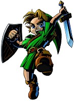 Link à l'attaque Majora's Mask