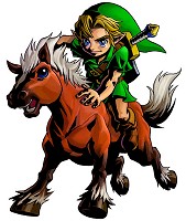 Link et Epona Majora's Mask