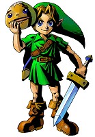 Link et le masque goron Majora's Mask
