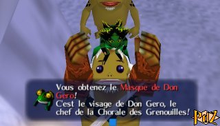 Tout d'abord, il faut le Masque de Don Gero