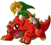 Dimitri, la créature aquatique dans Oracle of Ages