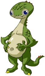 Un Tokay dans Oracle of Ages