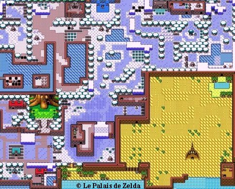 Holodrum en hiver plan d'Holodrum en hiver